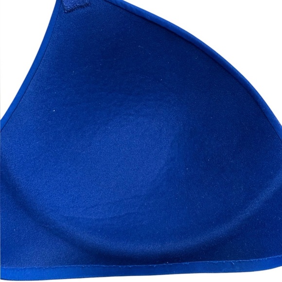 Victoria Secret  THE T-SHIRT Lightly Lined Wireless Bra Royal Blue 32DD - Picture 9 of 12